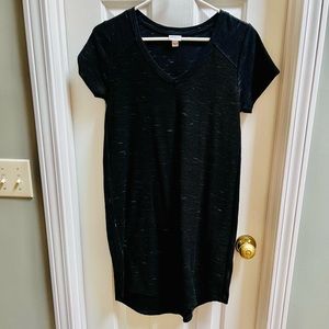 Merona black t-shirt dress